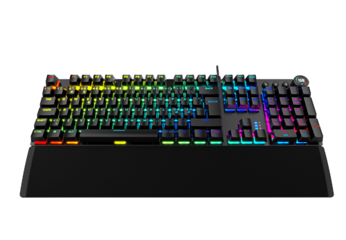 DON ONE - MK400 RGB Mekanisk Gamer Tastatur med lys - Red Switch - Nordic Layout